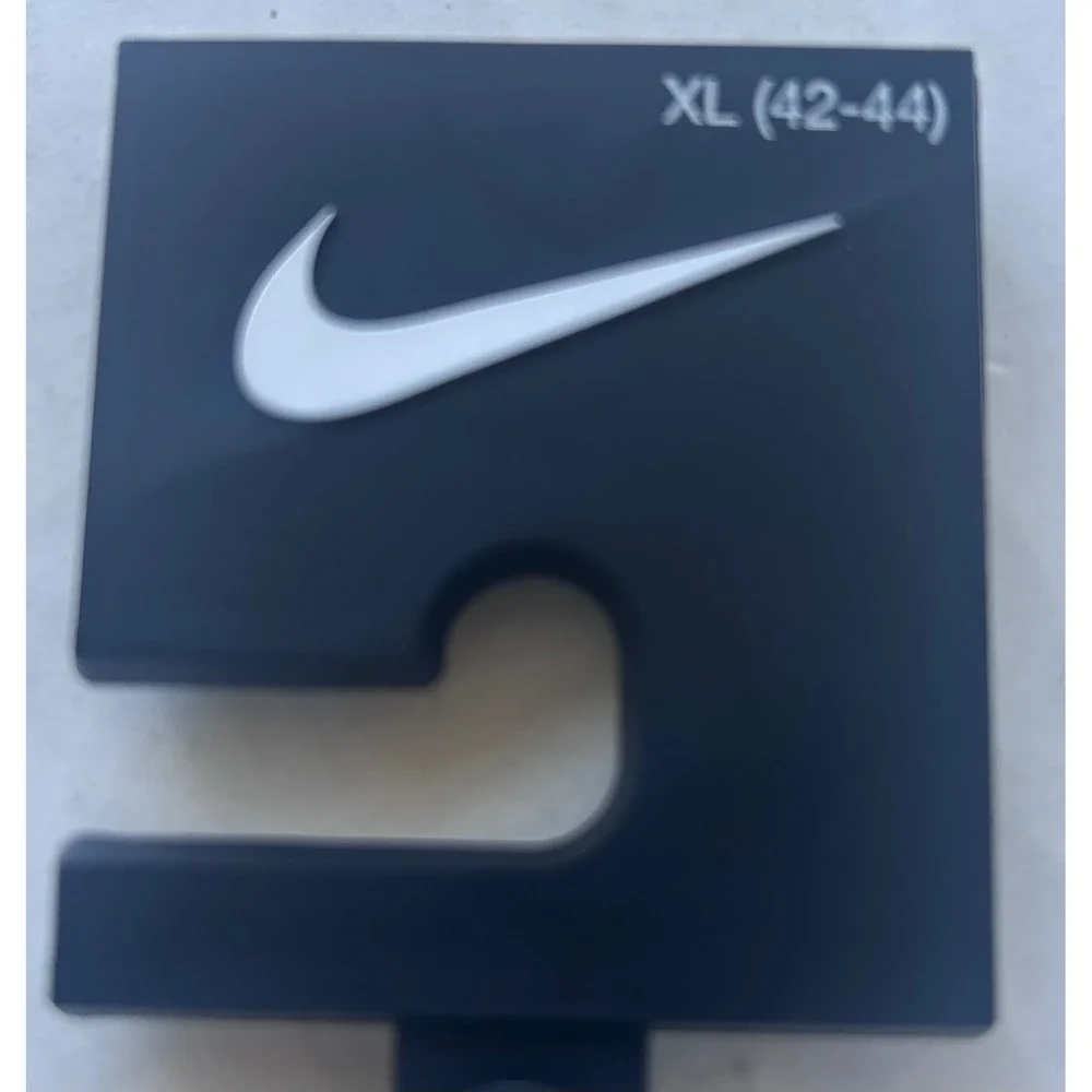 Nike Belt Mens XL Navy Blue Woven Braided Stretch Elastic Golf 42-44 NEW‎